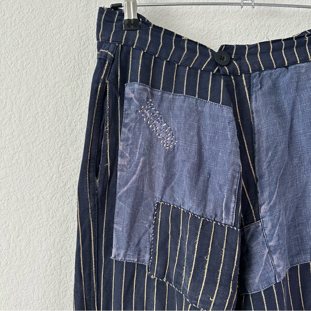 MAGNOLIA PEARL Lilou Distressed
Patchwork Pants One Size - Picture 6 of 15